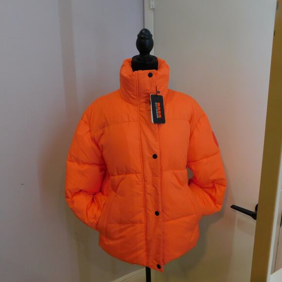 Bass Outdoor Women's Discovery Full Zip Puffer Winter Jacket Coral XS New - Picture 3 of 12